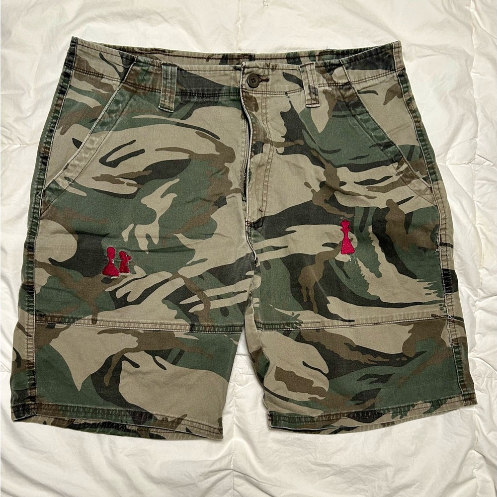 Camouflage Cargo Shorts